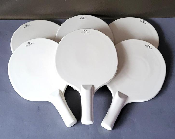 ✔️ Royal Boch 6 broodplanken, Antiek en Kunst, Antiek | Servies los, Verzenden