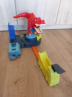 Hot Wheels City T-Rex Aanval, Ophalen, Zo goed als nieuw, Racebaan, Hot Wheels