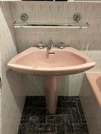 Roze vrijstaande lavabo / wastafel, Ophalen, Gebruikt