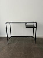 zwarte metalen bureau, Huis en Inrichting, Bureaus, Ophalen, Zo goed als nieuw, Bureau