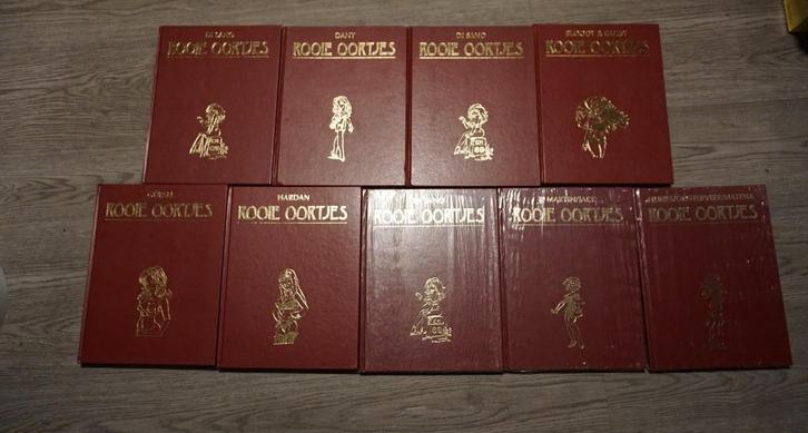 9 luxe uitgave strips - rooie oortjes, Boeken, Stripverhalen, Zo goed als nieuw, Ophalen of Verzenden