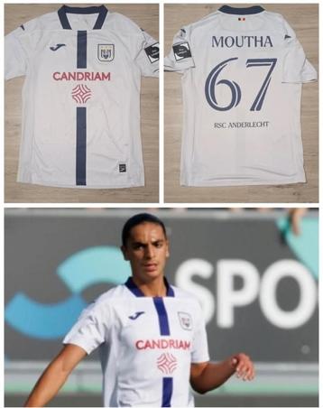 Matchworn RSC Anderlecht shirt, Enlèvement ou Envoi, Comme neuf, Maillot