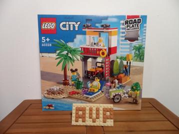 Lego - Strandwachter uitkijkpost 60328 - sealed Nieuw