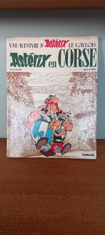 Astérix in Corsica, drukfout in de originele editie  beschikbaar voor biedingen