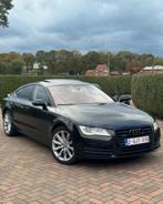 Audi A7 3.0 TFSI Quattro 300pk - Schuifdak - Luchtvering, Auto's, Euro 5, Parkeersensor, Beige, Bruin