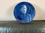 Zeer mooi wandbord met afbeelding van. Koning Albert, Antiek en Kunst, Ophalen