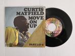 CURTIS MAYFIELD - Move on up (single), CD & DVD, Vinyles Singles, Comme neuf, 7 pouces, R&B et Soul, Envoi