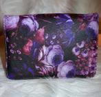 Paars Bloemen Mini Tas/Portemonnee, Verzenden, Zo goed als nieuw, Paars, Overige merken