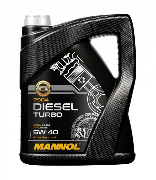 5 Liter Mannol 5W-40 Diesel Turbo - € 19,95 Incl. BTW, Auto diversen, Onderhoudsmiddelen, Ophalen of Verzenden