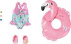 Kit de natation Baby Born Holiday Fun (pour poupée de 43 cm), Enlèvement ou Envoi, Comme neuf, Baby Pop