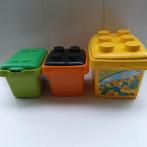 3 lege opbergdozen Lego/Duplo., Ophalen, Zo goed als nieuw, Duplo