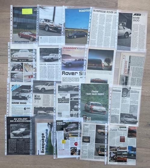 ROVER SD1 - ARTICLES, Livres, Autos | Brochures & Magazines, Enlèvement ou Envoi