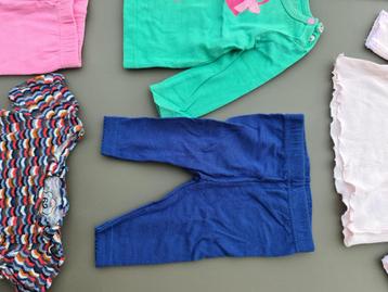 roze of blauwe legging, broek 62 beschikbaar voor biedingen