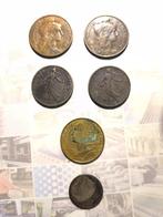 6 Oude Franse munten, Ophalen of Verzenden, Frankrijk, Setje