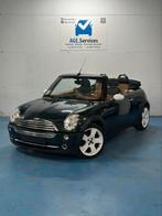 Mini Cooper C cabriolet benzine 1.6 keuring, Auto's, Mini, Beige, 4 cilinders, Cabriolet, Leder