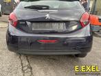 Achterbumper Peugeot 208 2012-19 Donkerblauw, Arrière, -, Origine de la pièce connue, Utilisé