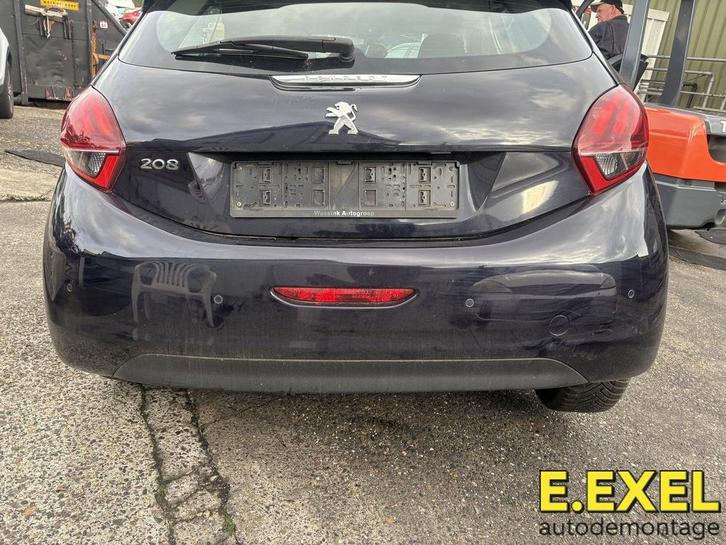 Achterbumper Peugeot 208 2012-19 Donkerblauw, Autos : Pièces & Accessoires, Carrosserie & Tôlerie, Pare-chocs, Peugeot, Arrière