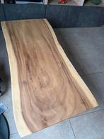 Massief Suar hout salontafel afgewerkt met matte vernis, Maison & Meubles, Enlèvement, Comme neuf