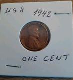 ONE CENT America Lincoln 1942, Envoi, Amérique du Nord, Monnaie en vrac