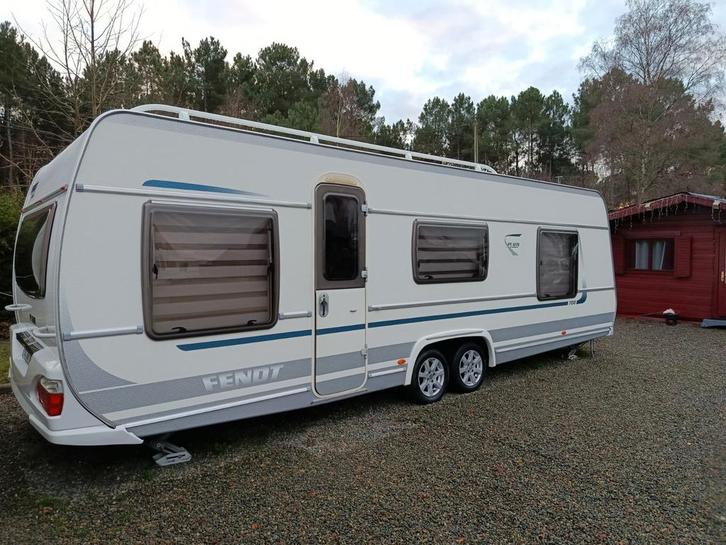 Fendt, Caravans en Kamperen, Caravans, Particulier, tot en met 4, Fendt, Frans bed, Omvormbare zithoek, 6 tot 7 meter, Douche