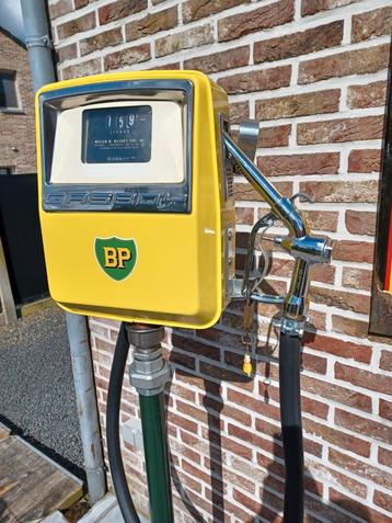 Gasboy 1820 mancave vitrine BP benzinepomp gerestaureerd 