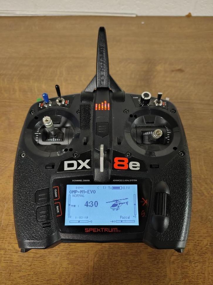 Radiocommande Spektrum DX8e, Hobby en Vrije tijd, Modelbouw | Radiografisch | Vliegtuigen, Gebruikt, Verzenden