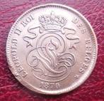 1870 2 centimes en FR, Timbres & Monnaies, Monnaies | Belgique, Enlèvement, Monnaie en vrac, Métal
