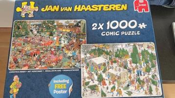 Jan van Haasteren puzzels - 2 x 1000 stuks beschikbaar voor biedingen