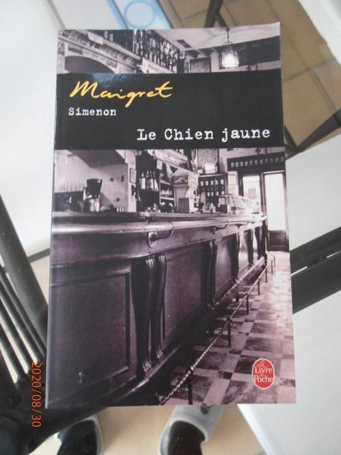 Livre "Maigret – Le chien jaune" - Georges SIMENON (2003), Livres, Policiers, Utilisé, Enlèvement ou Envoi