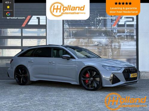 Audi A6 Avant RS 6 TFSI quattro|Dynamic Plus| Pano!, Auto's, Audi, Bedrijf, Te koop, RS6, 360° camera, 4x4, ABS, Achteruitrijcamera