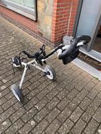 Golftrolley black diamond wit, Sport en Fitness, Ophalen, Zo goed als nieuw