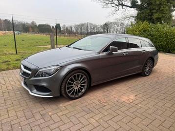 Mercedes cls shootingbrake AMG, Autos, Cuir, Argent ou Gris, Achat, Euro 6