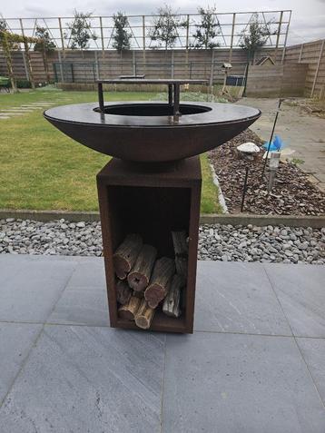 Vuurschaal BBQ – Blikvanger voor elke tuin!  beschikbaar voor biedingen