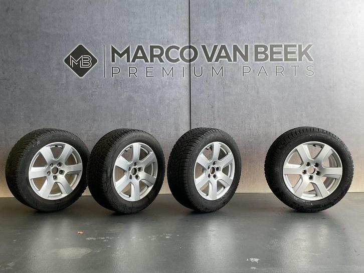 Originele 17" Audi A6 wielenset, Auto-onderdelen, Banden en Velgen, Banden en Velgen, Winterbanden, Personenwagen, Gebruikt, Ophalen