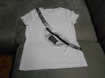 wit t shirt heupzakje maat 146 - 152, Kinderen en Baby's, Kinderkleding | Maat 146, Ophalen of Verzenden, Zo goed als nieuw, Meisje