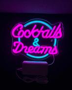 Cocktails & Dreams aux néons, Enlèvement ou Envoi, Neuf, Table lumineuse ou lampe (néon)