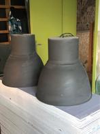2 industriele lampen, Ophalen, Zo goed als nieuw, Metaal, Industrieel