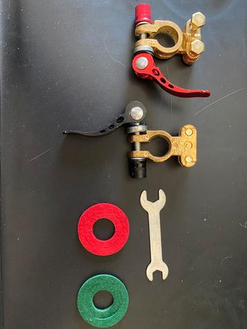 2 paar klemmen autobatterij, Enlèvement ou Envoi