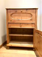 Prachtig antieke  massief eikenhouten waskastje / kast, Ophalen