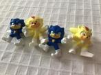 Sonic poppetjes 4 stuks, Ophalen of Verzenden