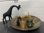Decoratie schaal en dieren van Unikamp Aarschot, Ophalen, Zo goed als nieuw, Schaal
