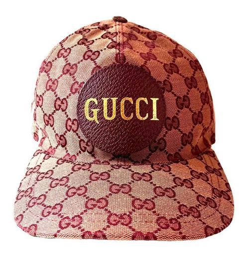 Gucci pet - Bordeaux - Nieuw label, Kleding | Heren, Hoeden en Petten, Nieuw, Pet, 58 of 59 cm (L, 7¼ of ⅜ inch), Ophalen of Verzenden