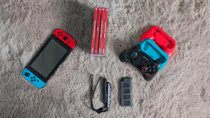 Nintendo Switch avec jeux et accessoires, Consoles de jeu & Jeux vidéo, Jeux | Nintendo Switch, Enlèvement