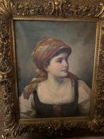 Grande peinture signee Julius Kahrer, Antiquités & Art, Enlèvement