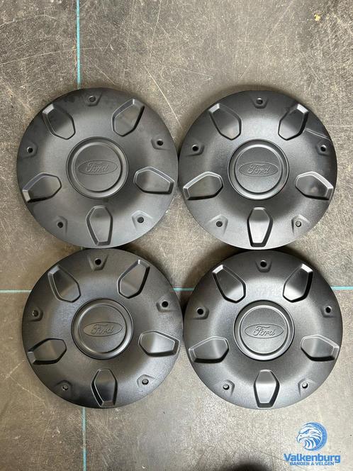 ORIGINELE Ford Transit Custom naafkap naafdop wieldop set zw, Auto diversen, Wieldoppen, Gebruikt, Verzenden
