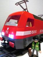 Locomotive rouge Playmobil de 4010 RC Train + chauffeur, Enfants & Bébés, Jouets | Playmobil, Comme neuf, Ensemble complet, Enlèvement ou Envoi