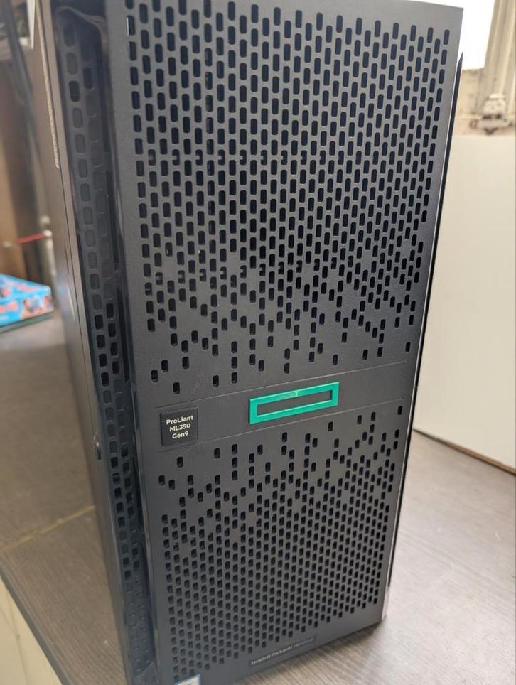 HP HPE ProLiant ML350 Gen9 server, Computers en Software, Servers, Gebruikt, Ophalen