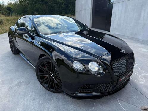 Bentley Continental GT Speed/W12/4WD/FULL HISTORY/FULL BLACK, Auto's, Bentley, Bedrijf, Te koop, Continental, 4x4, ABS, Achteruitrijcamera
