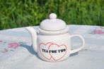 §  theière tea for tow, Maison & Meubles, Cuisine | Vaisselle, Autres types, Céramique, Utilisé, Enlèvement ou Envoi