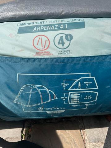 Queshua Arpenaz 4.1 tent beschikbaar voor biedingen